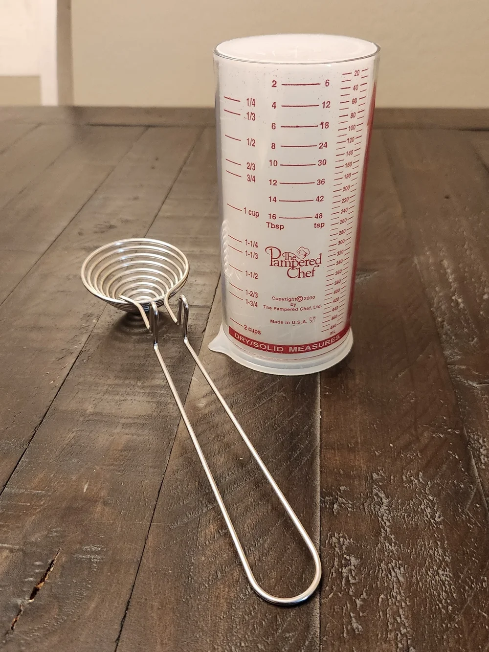 Pampered Chef Kitchen Bundle – Measure-All Cup & Stainless Steel Egg Separator